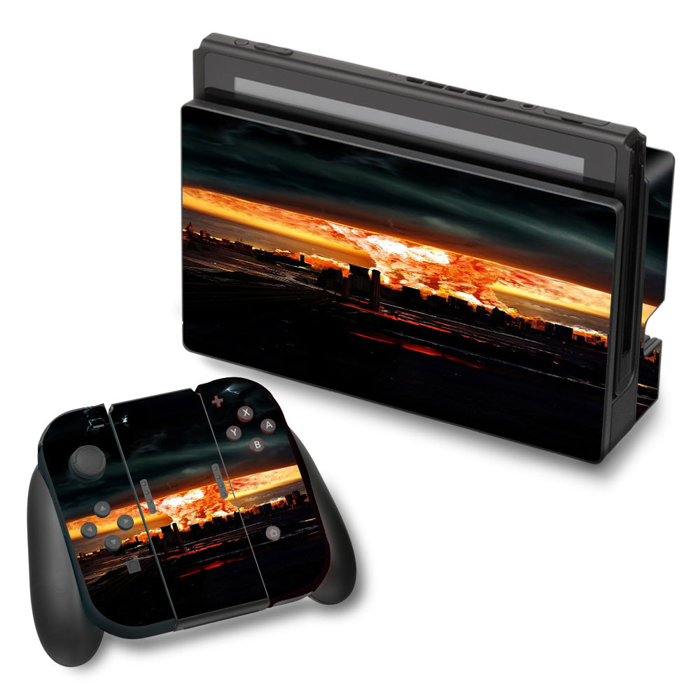  Mushroom Cloud, Atom Bomb Nintendo Switch Skin