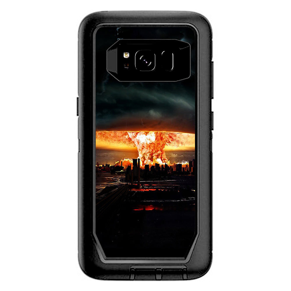  Mushroom Cloud, Atom Bomb Otterbox Defender Samsung Galaxy S8 Skin