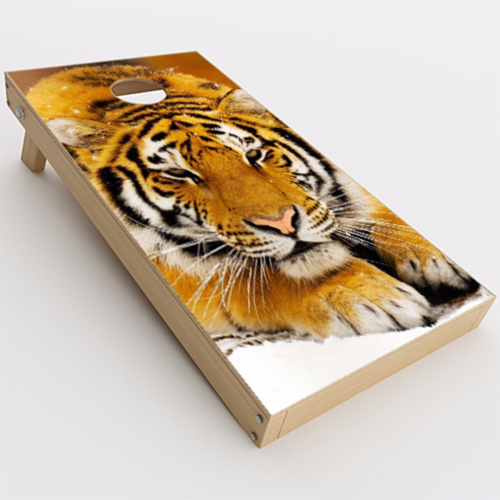  Siberian Tiger Cornhole Game Boards  Skin