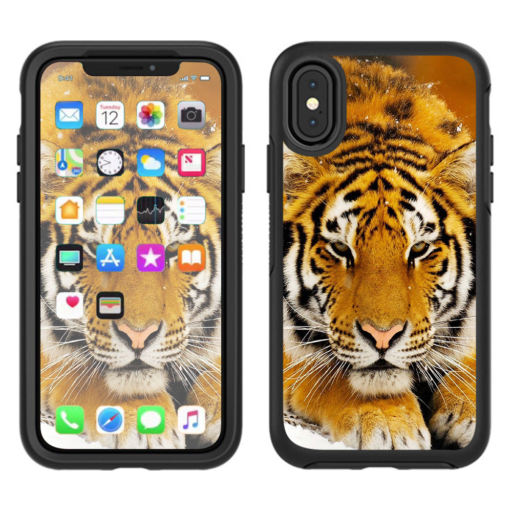  Siberian Tiger Otterbox Defender Apple iPhone X Skin