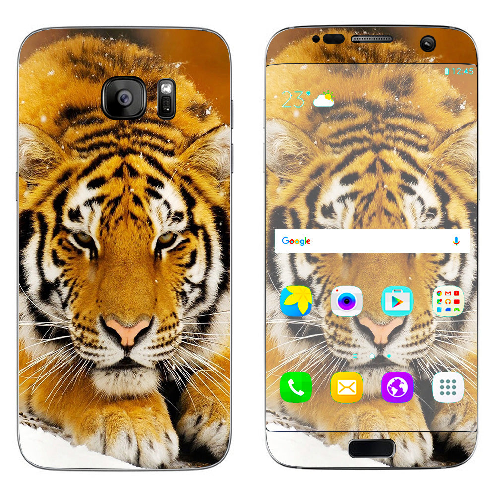  Siberian Tiger Samsung Galaxy S7 Edge Skin