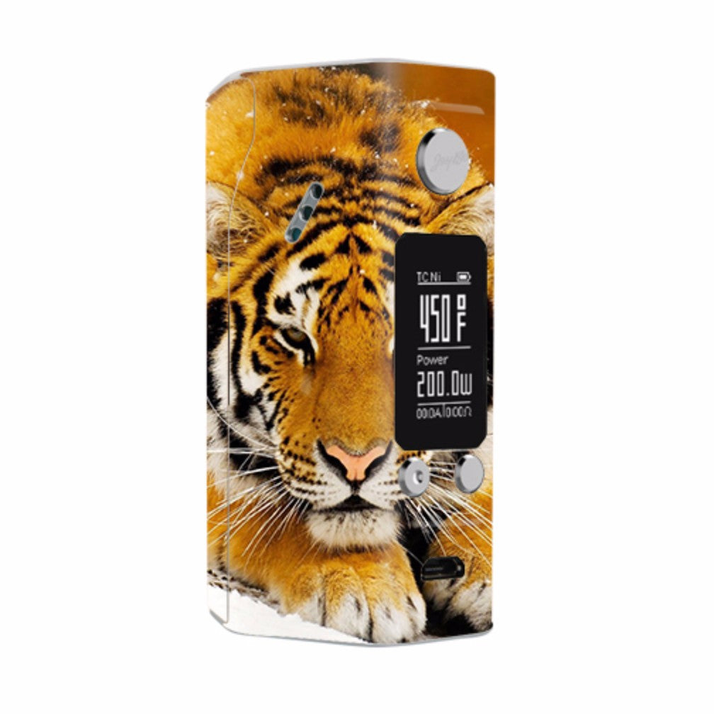  Siberian Tiger Wismec Reuleaux RX200S Skin