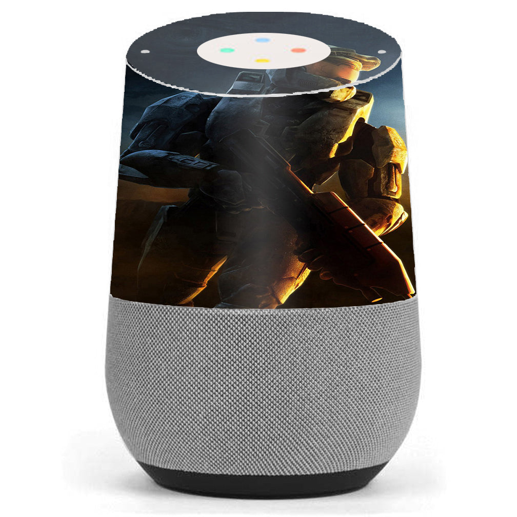  Soldier In Battle Google Home Skin