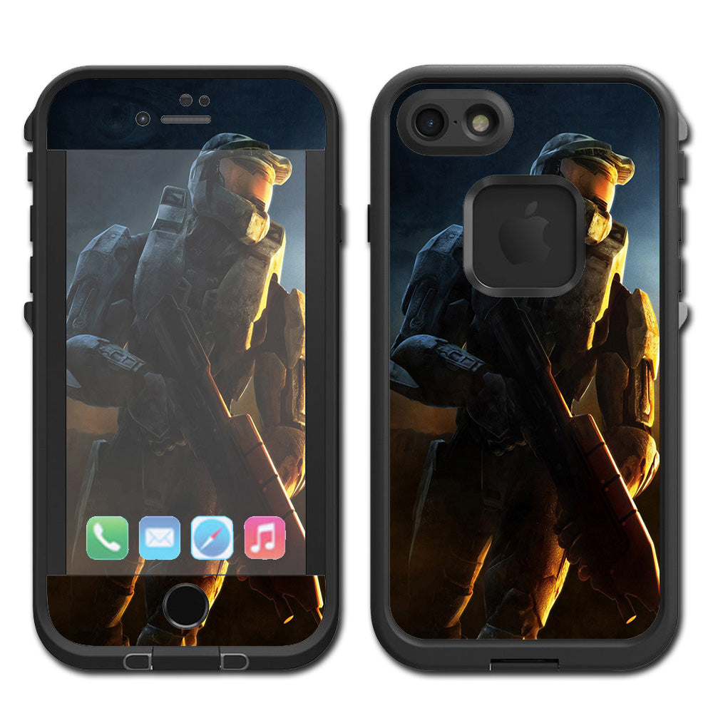  Soldier In Battle Lifeproof Fre iPhone 7 or iPhone 8 Skin
