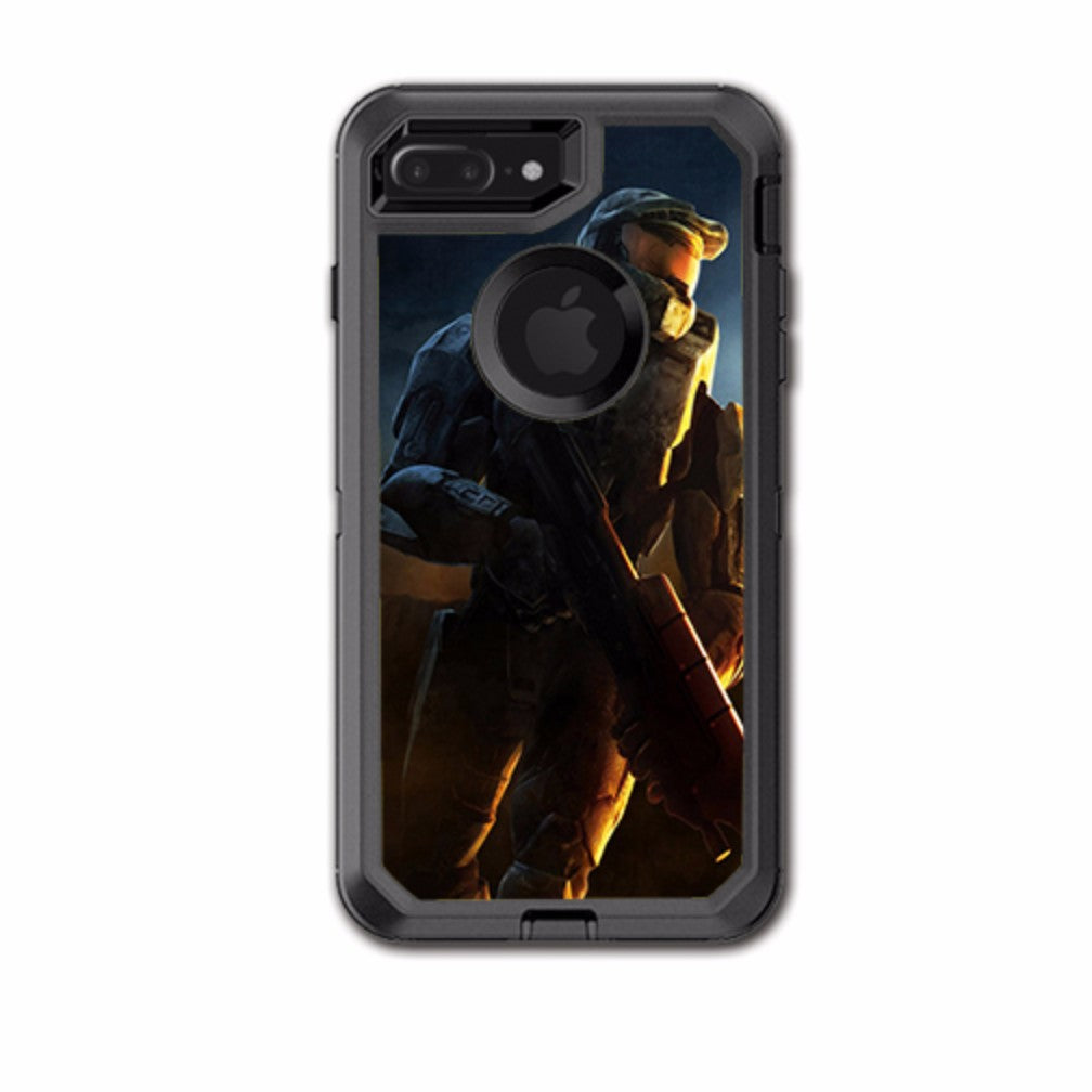  Soldier In Battle Otterbox Defender iPhone 7+ Plus or iPhone 8+ Plus Skin