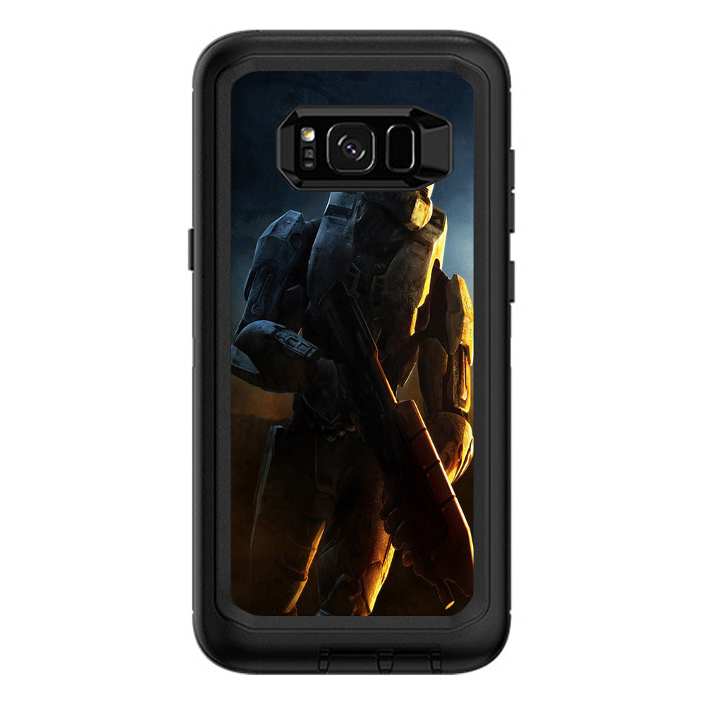  Soldier In Battle Otterbox Defender Samsung Galaxy S8 Plus Skin