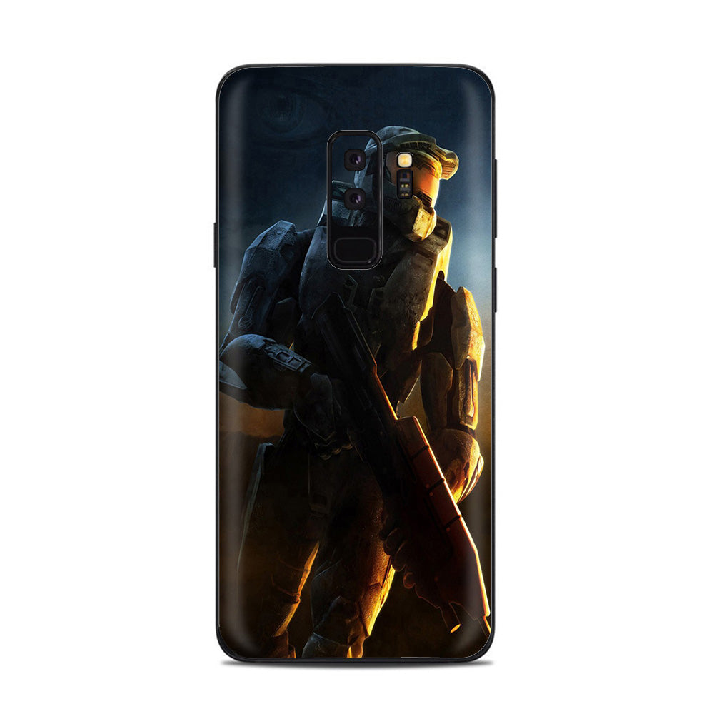  Soldier In Battle Samsung Galaxy S9 Plus Skin