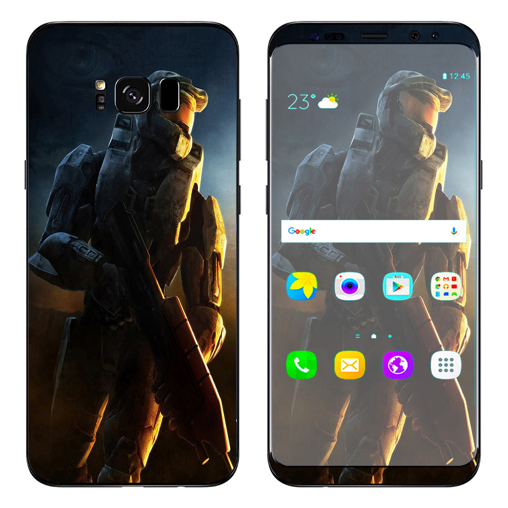  Soldier In Battle Samsung Galaxy S8 Plus Skin