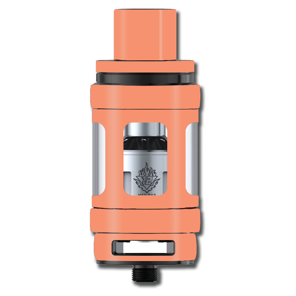  Solid Peach Smok TFV12 Tank Skin