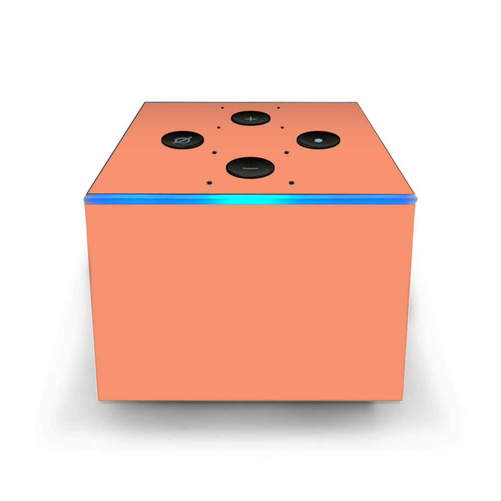 Solid Peach Amazon Fire TV Cube Skin