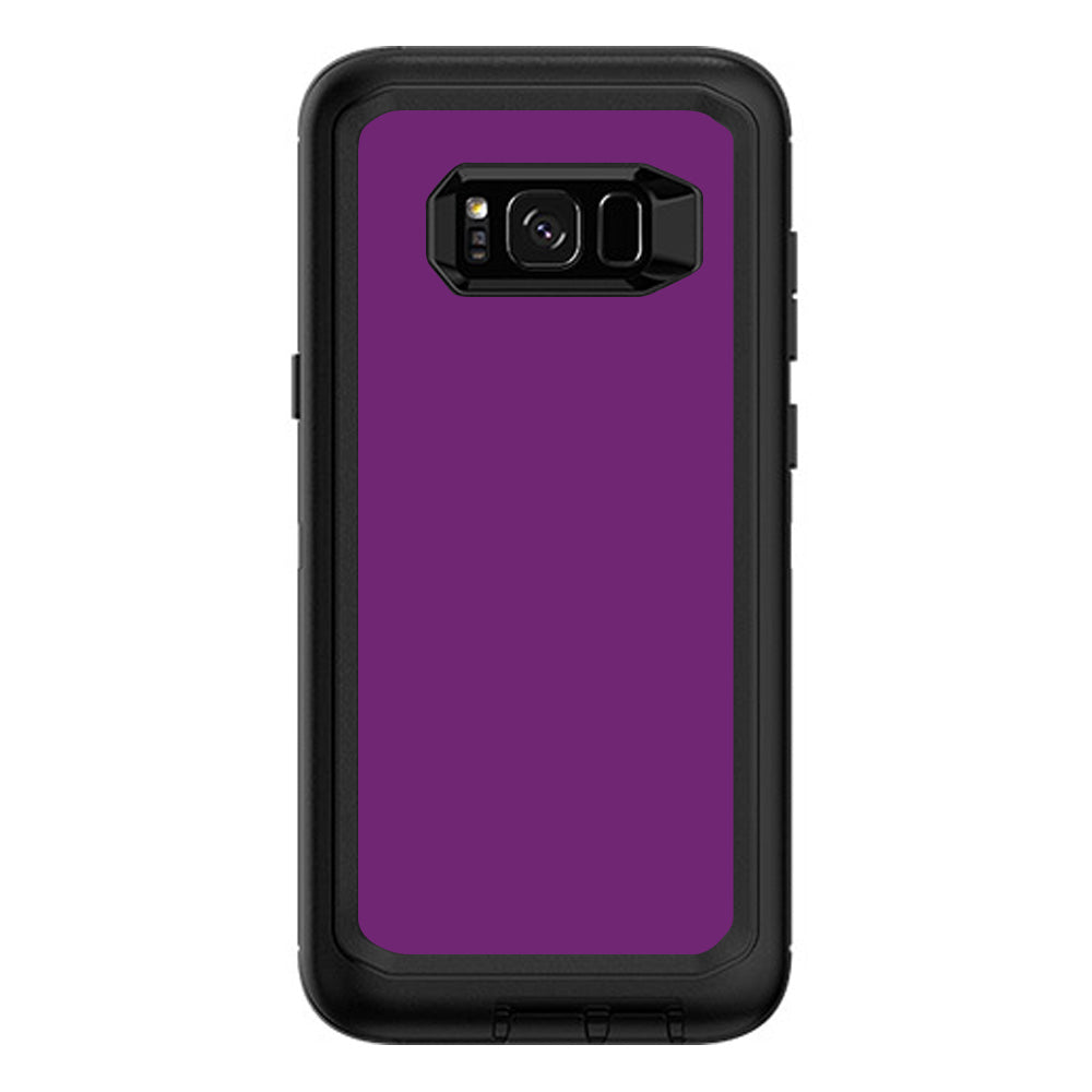  Purple Muted Otterbox Defender Samsung Galaxy S8 Plus Skin