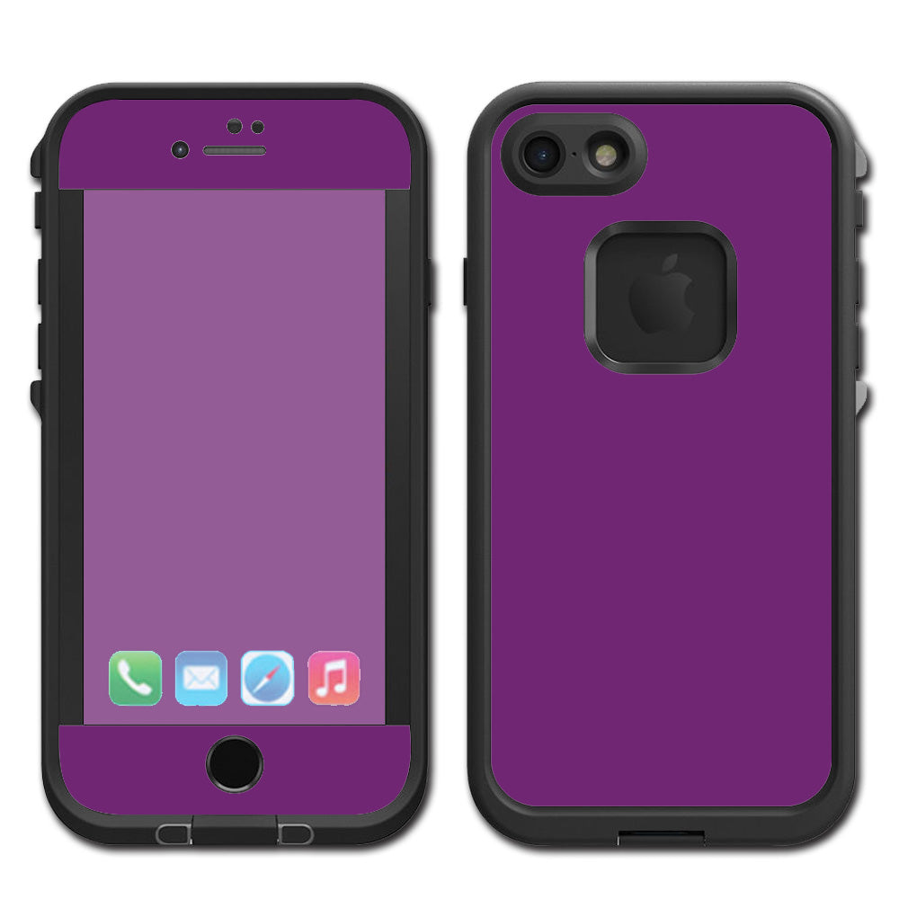  Purple Muted Lifeproof Fre iPhone 7 or iPhone 8 Skin