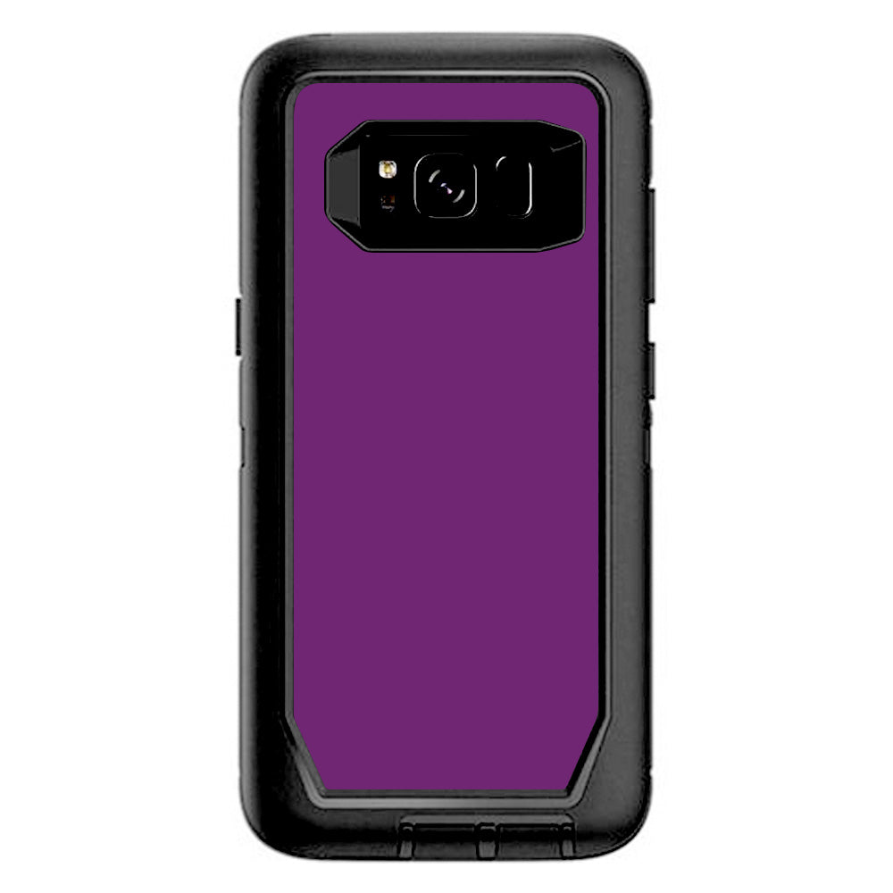  Purple Muted Otterbox Defender Samsung Galaxy S8 Skin