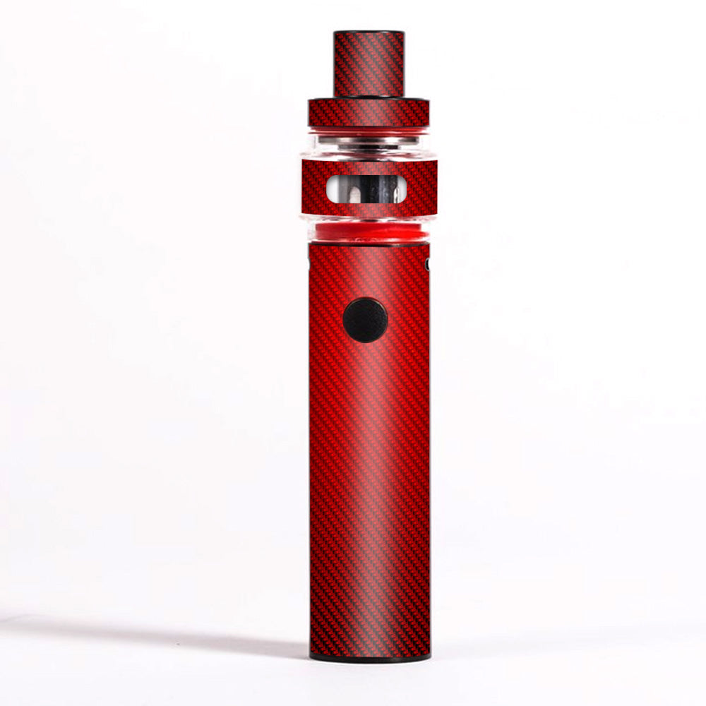  Red Carbon Fiber Graphite Smok Pen 22 Light Edition Skin