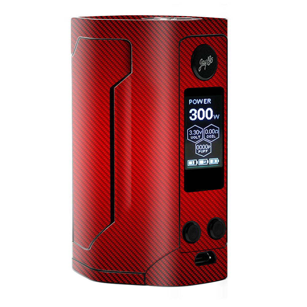  Red Carbon Fiber Graphite Wismec RX Gen 3 Skin