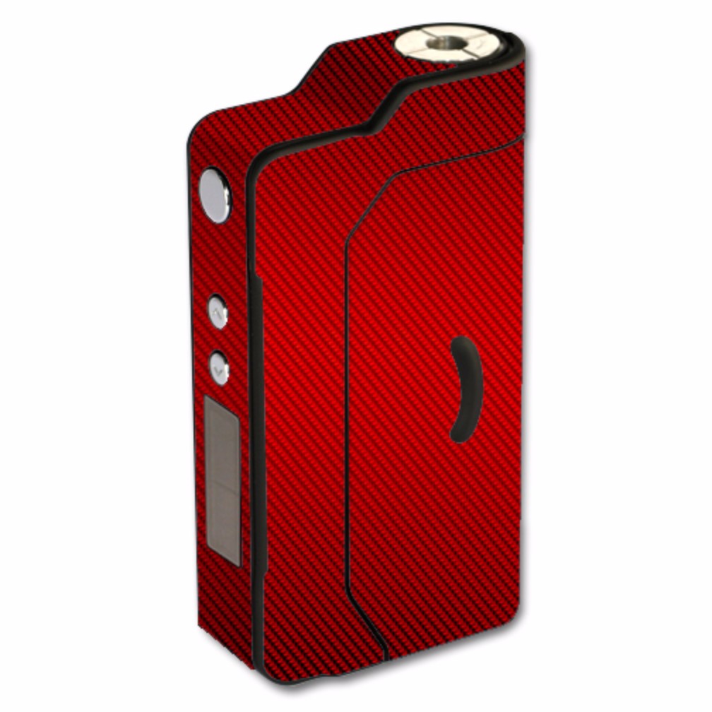  Red Carbon Fiber Graphite Sigelei 150W TC Skin
