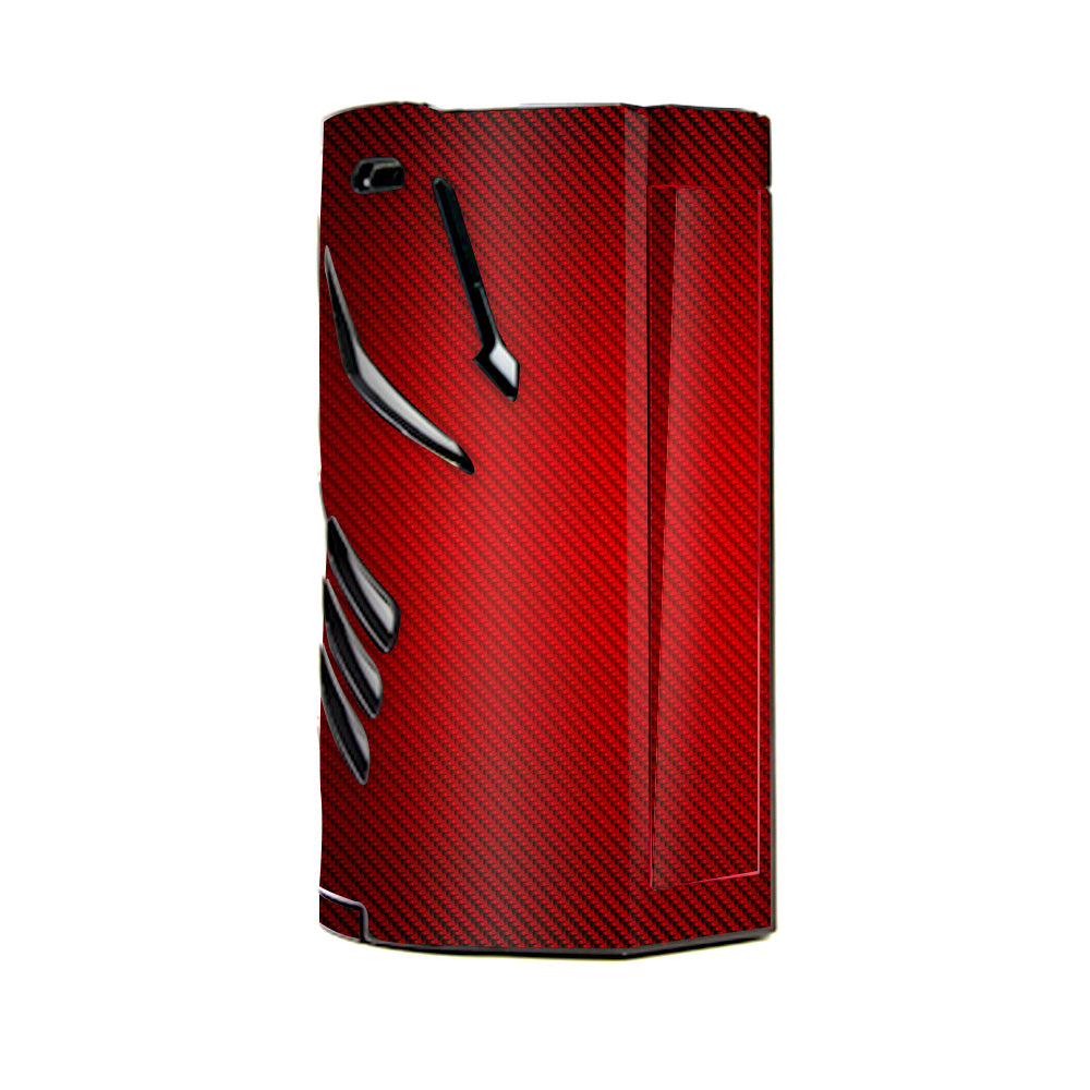  Red Carbon Fiber Graphite T-Priv 3 Smok Skin
