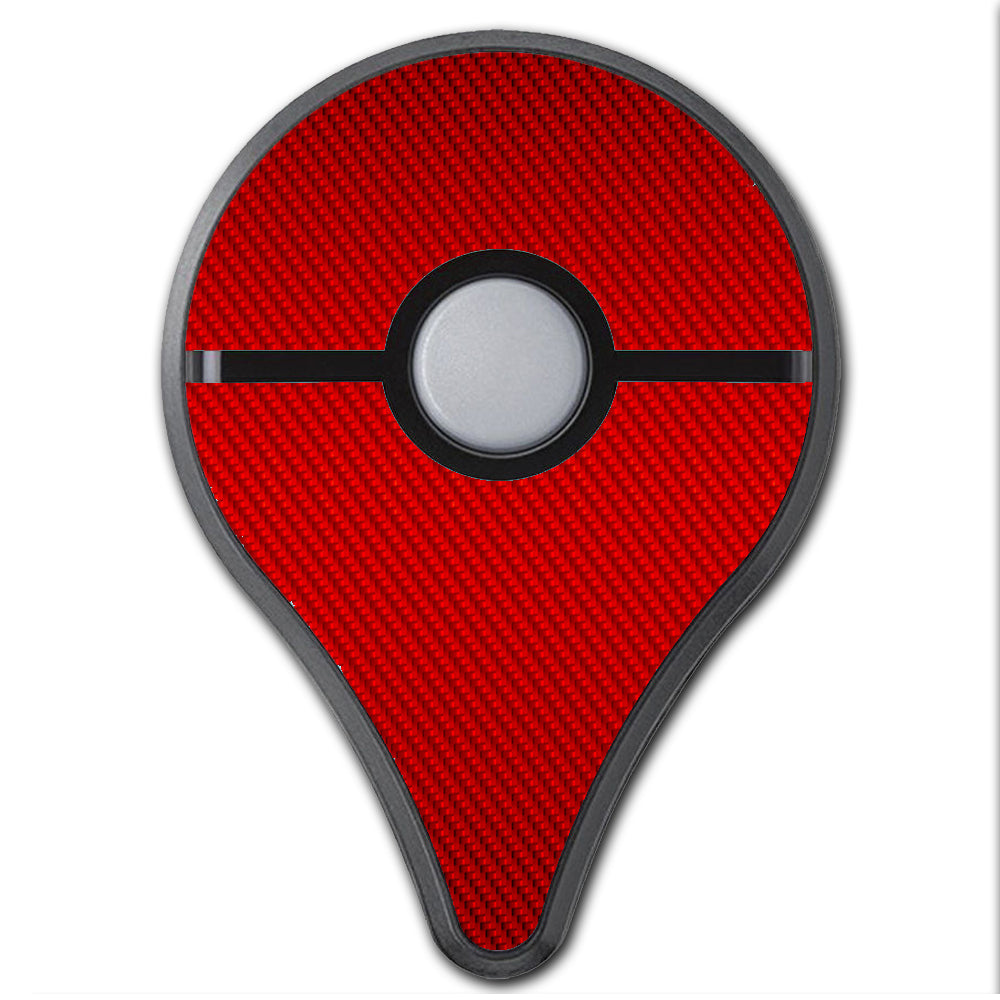  Red Carbon Fiber Graphite Pokemon Go Plus Skin