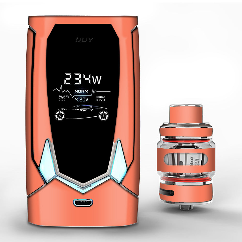 Solid Salmon Color iJoy Avenger 270 Skin