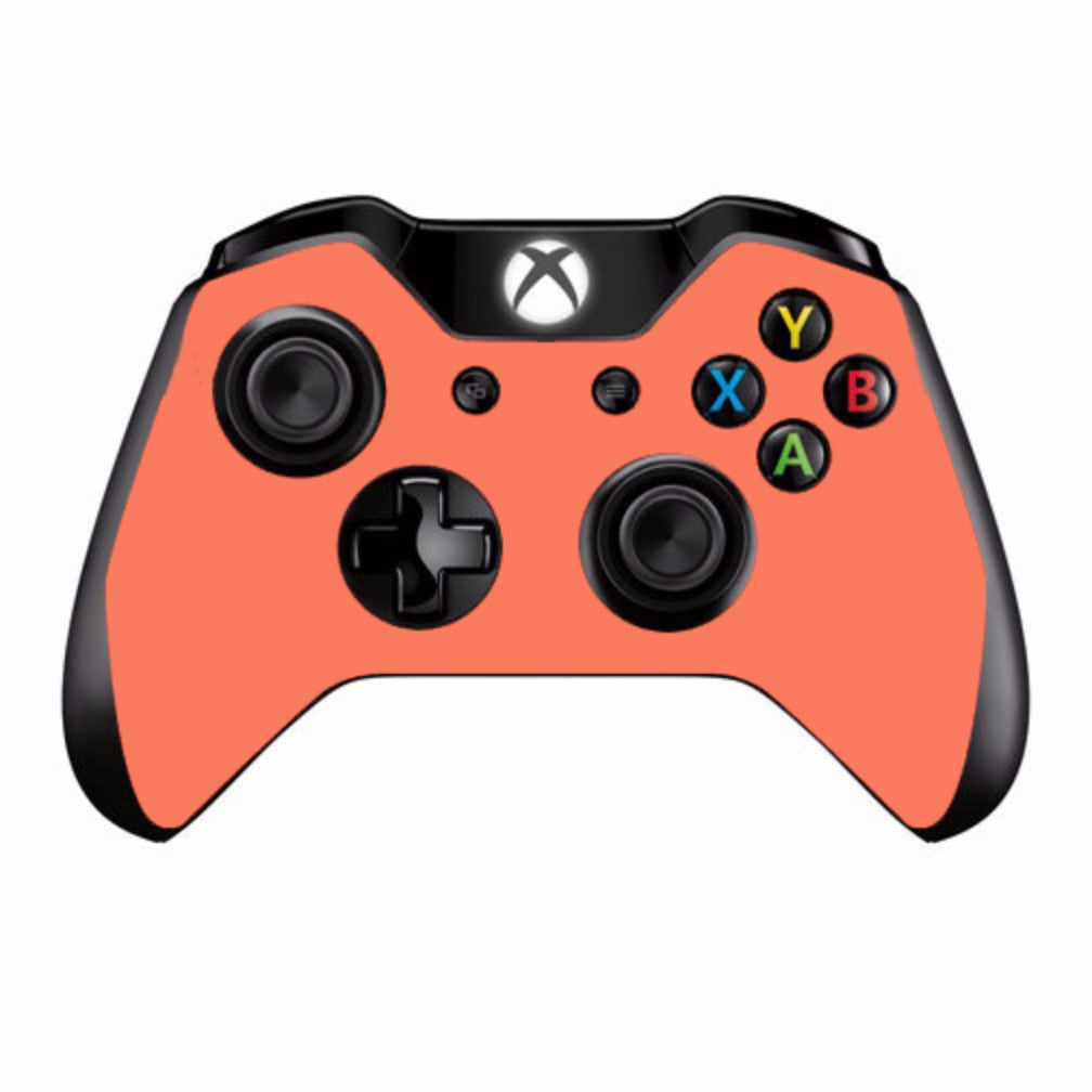 Solid Salmon Color Microsoft Xbox One Controller Skin