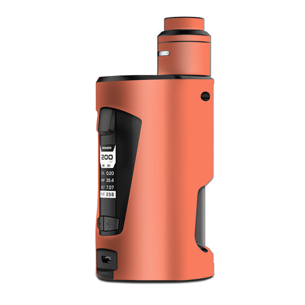  Solid Salmon Color G Box Squonk Geek Vape Skin