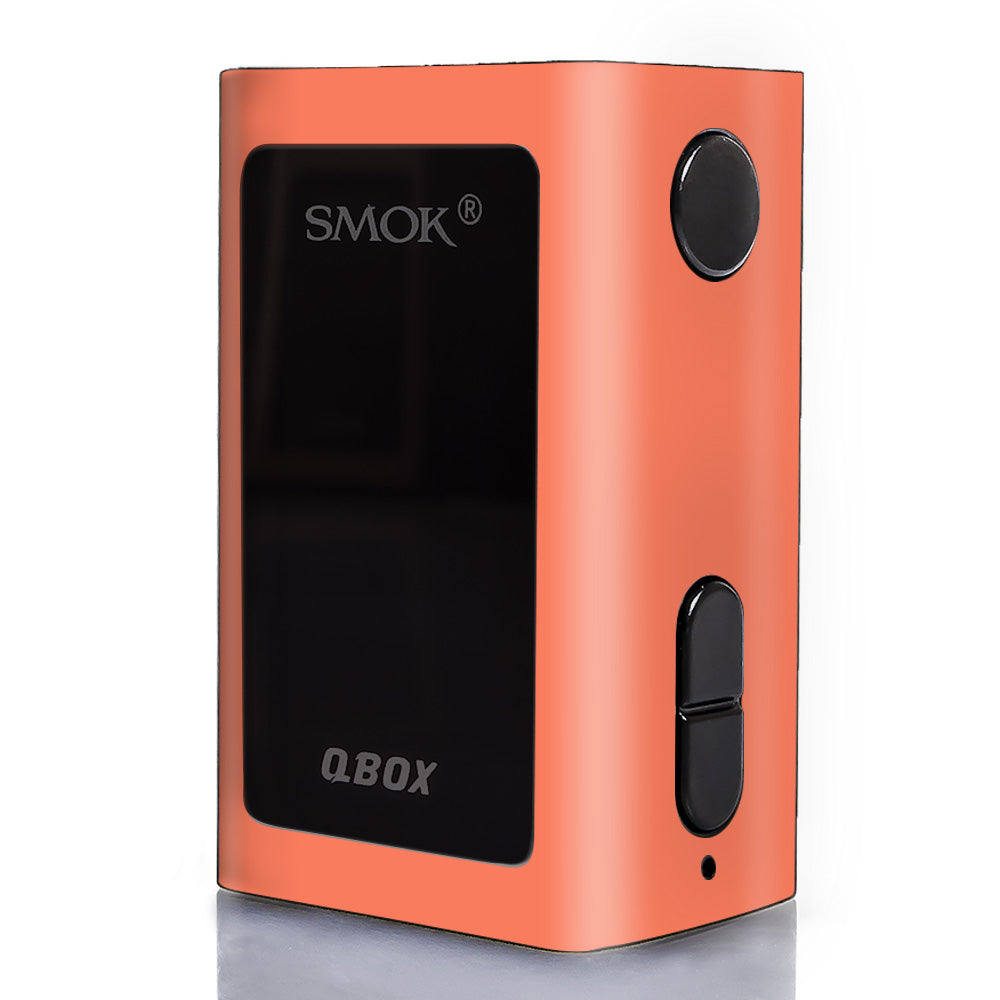  Solid Salmon Color Smok Q-Box Skin