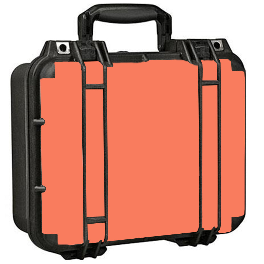  Solid Salmon Color Pelican Case 1400 Skin