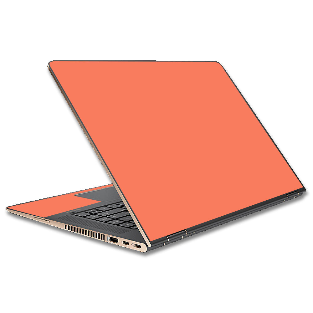  Solid Salmon Color HP Spectre x360 13t Skin