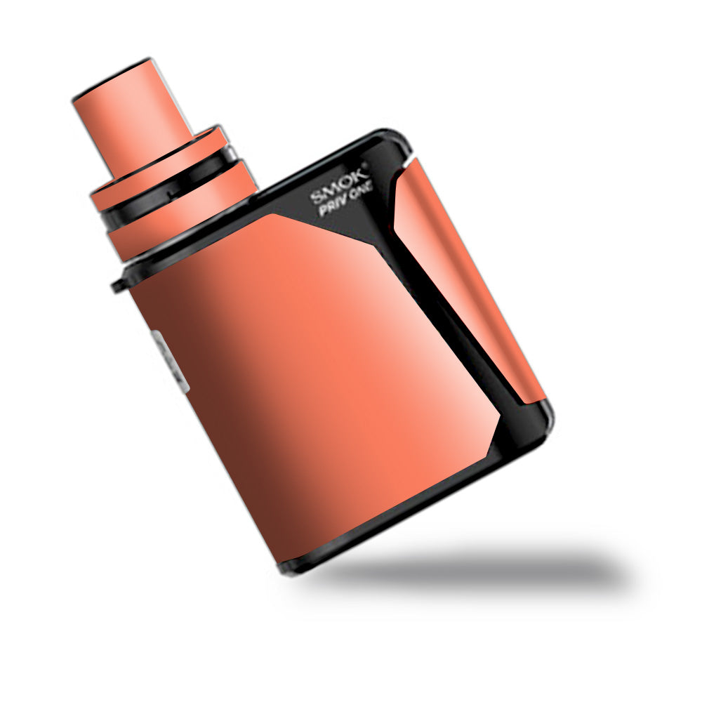  Solid Salmon Color Smok Priv One Skin