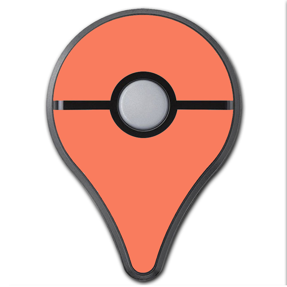  Solid Salmon Color Pokemon Go Plus Skin