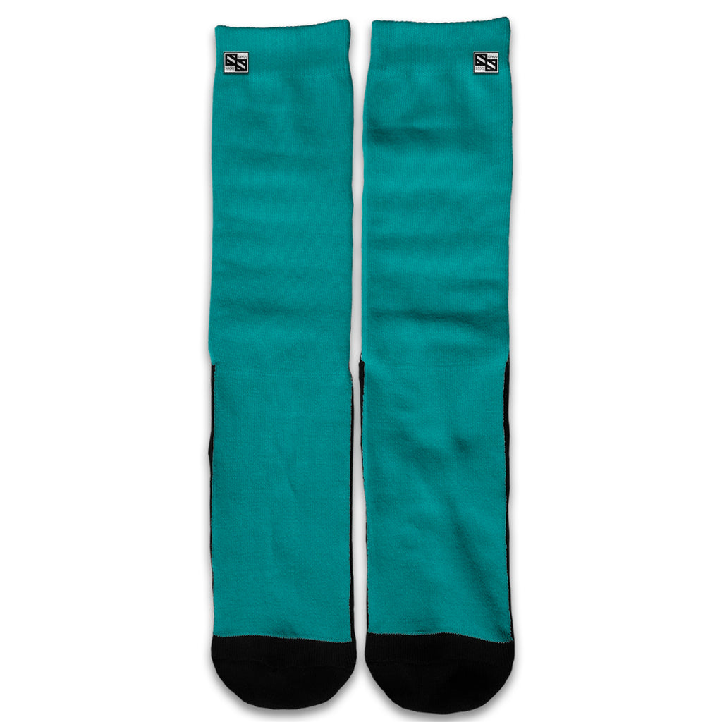  Teal Color Universal Socks