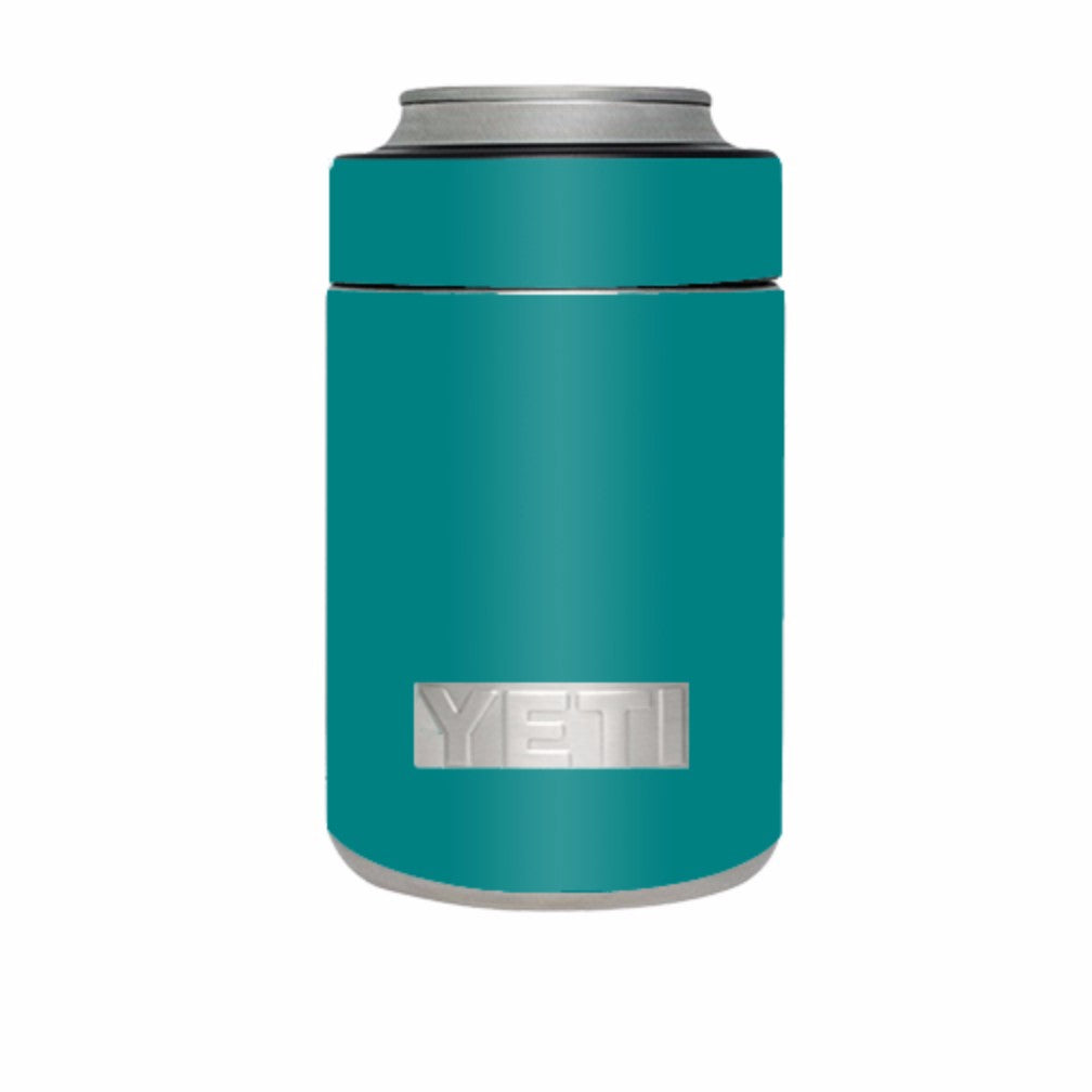  Teal Color Yeti Rambler Colster Skin