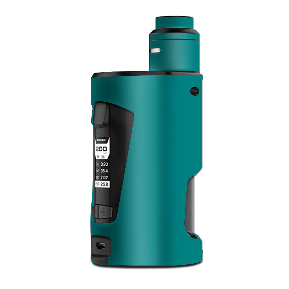  Teal Color G Box Squonk Geek Vape Skin