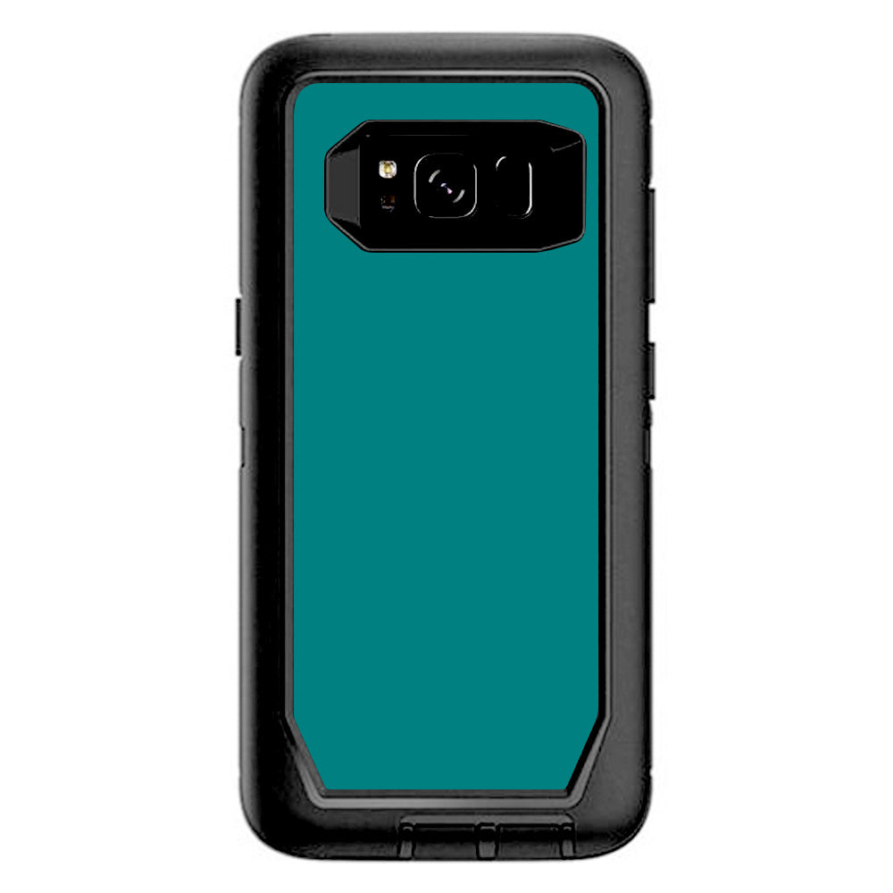  Teal Color Otterbox Defender Samsung Galaxy S8 Skin