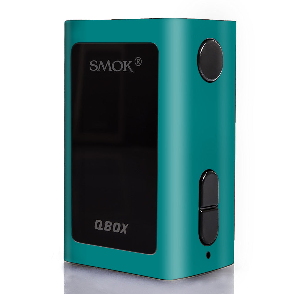  Teal Color Smok Q-Box Skin