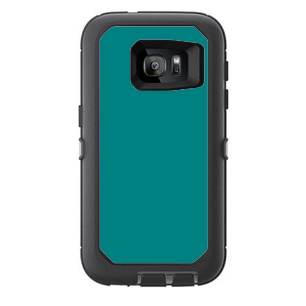  Teal Color Otterbox Defender Samsung Galaxy S7 Skin
