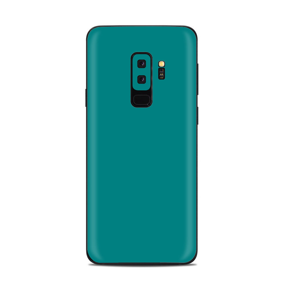  Teal Color Samsung Galaxy S9 Plus Skin