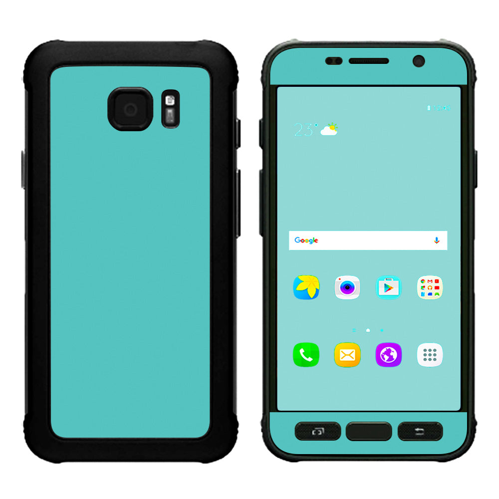  Turquoise Color Samsung Galaxy S7 Active Skin