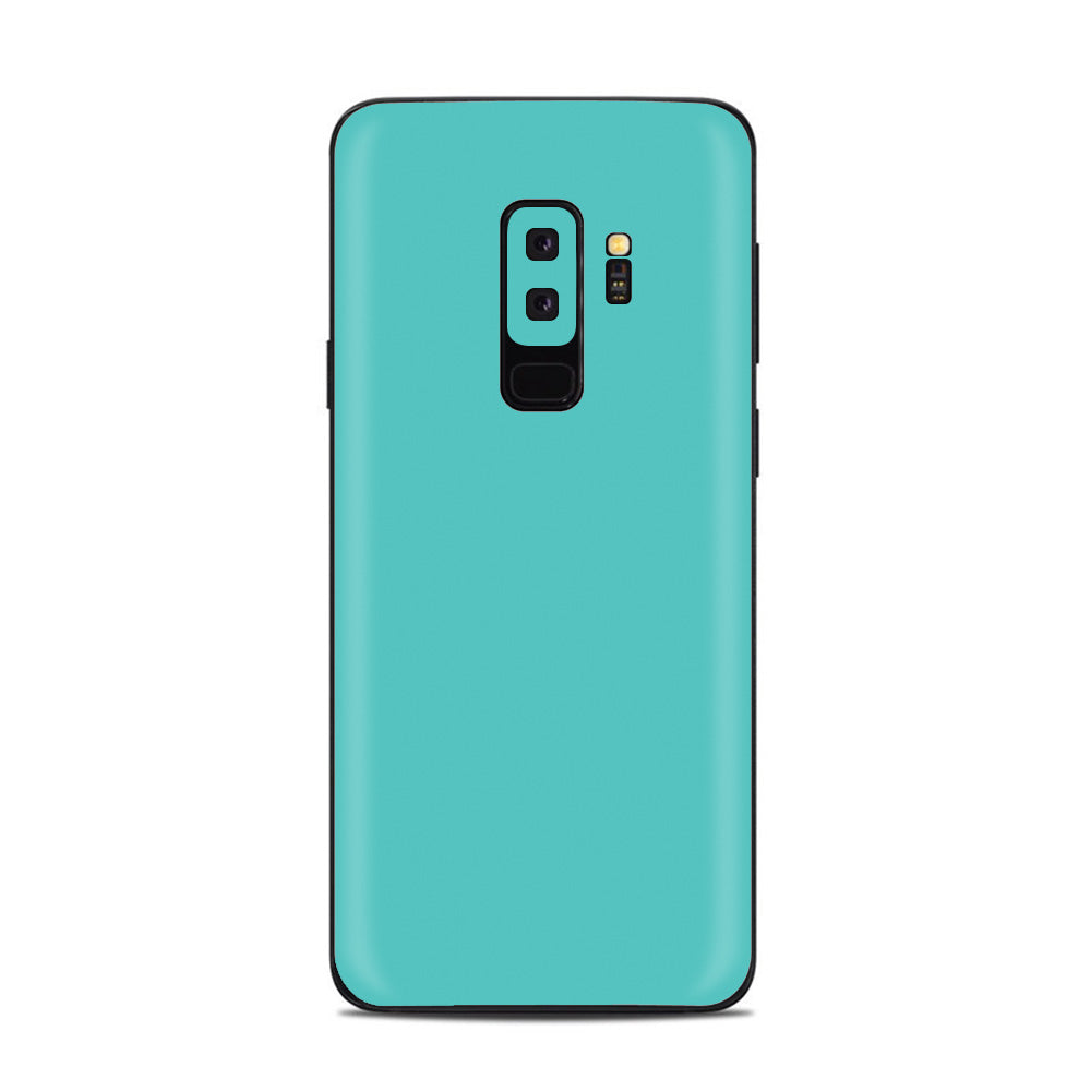  Turquoise Color Samsung Galaxy S9 Plus Skin