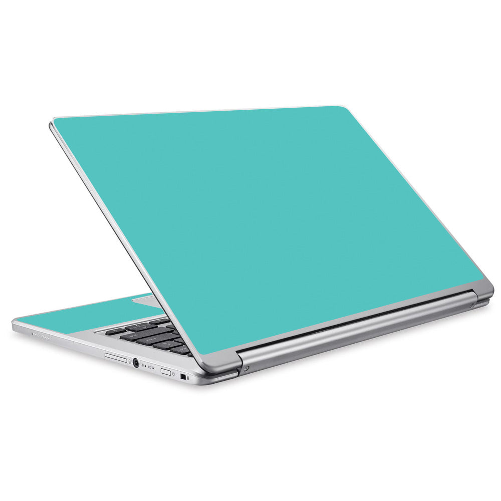  Turquoise Color Acer Chromebook R13 Skin
