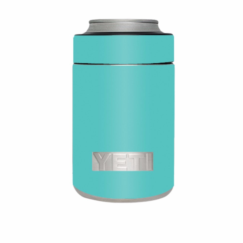  Turquoise Color Yeti Rambler Colster Skin