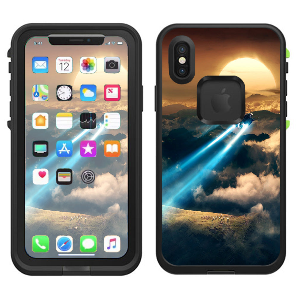  Speed Of Sound At Sunset Lifeproof Fre Case iPhone X Skin