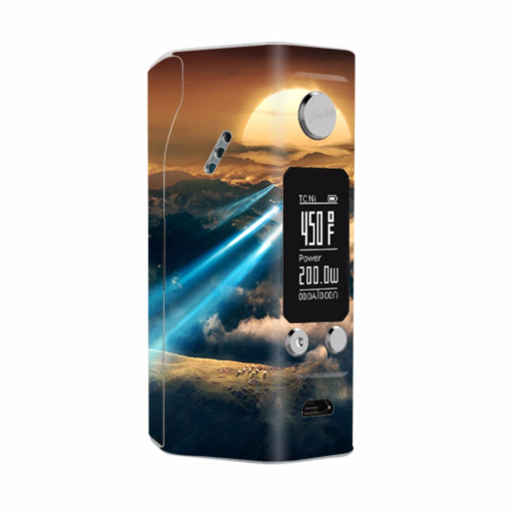  Speed Of Sound At Sunset Wismec Reuleaux RX200S Skin