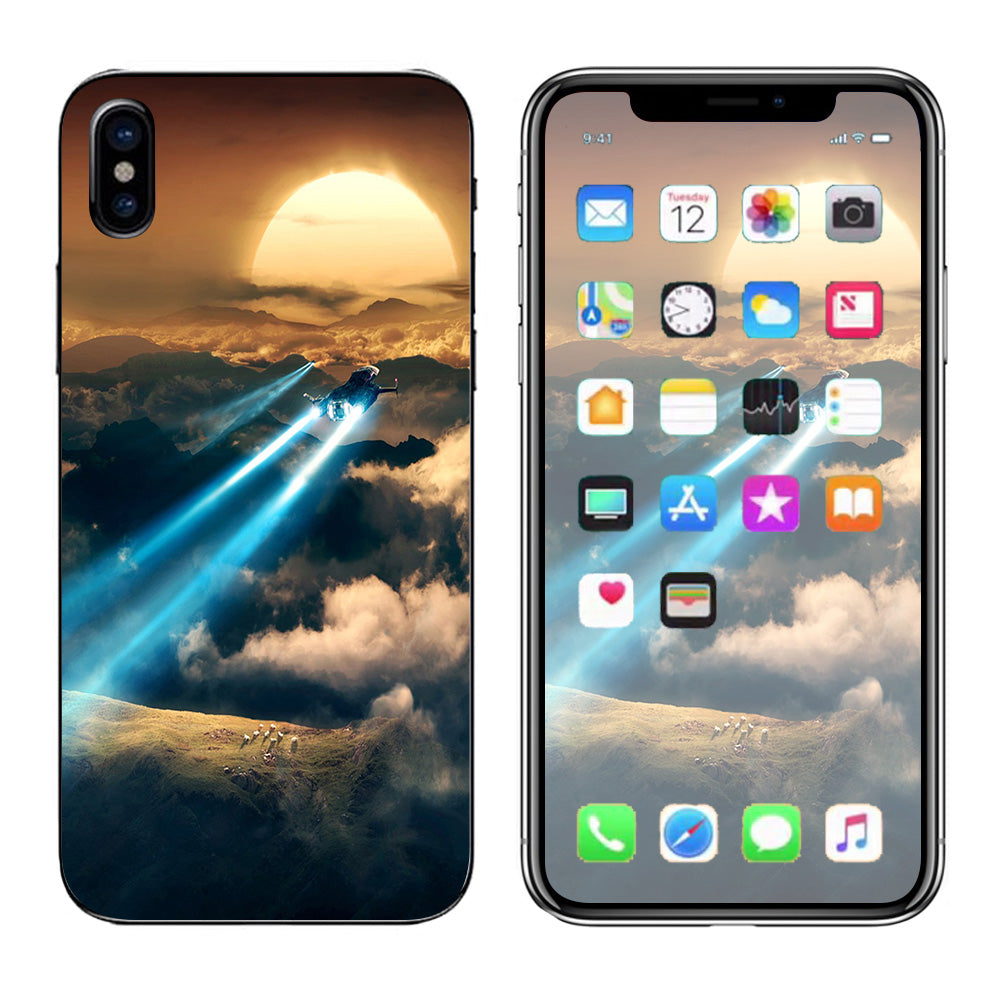  Speed Of Sound At Sunset Apple iPhone X Skin