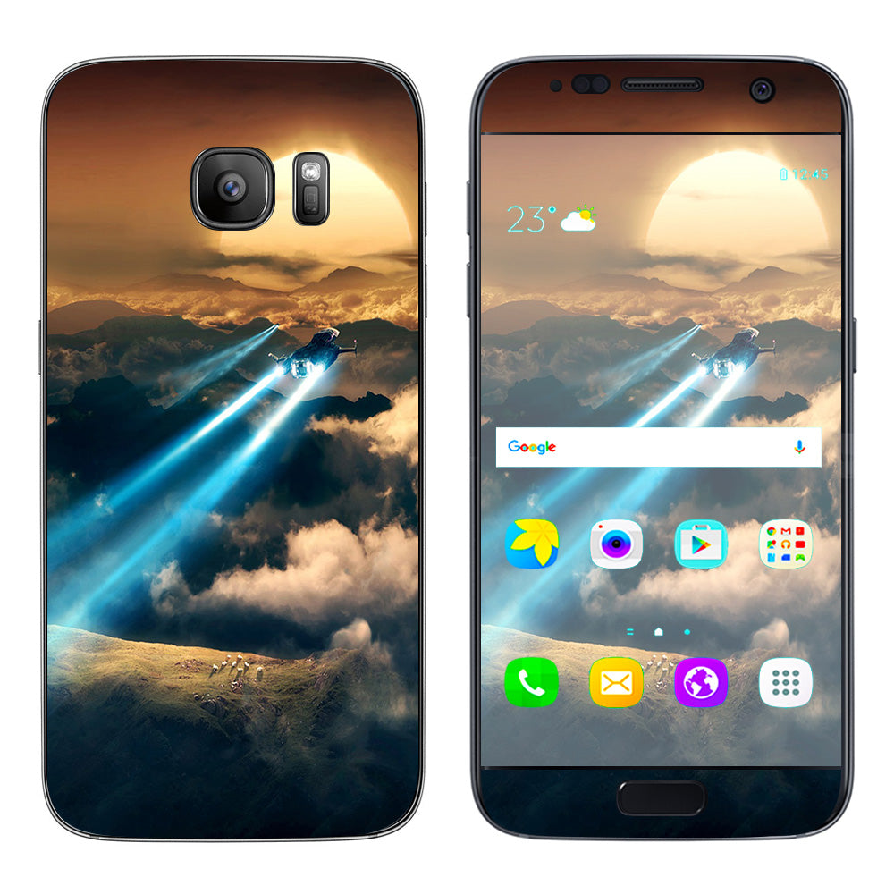  Speed Of Sound At Sunset Samsung Galaxy S7 Skin