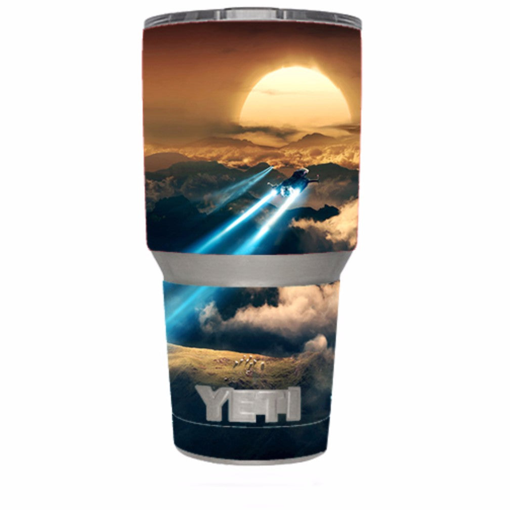  Speed Of Sound At Sunset Yeti 30oz Rambler Tumbler Skin