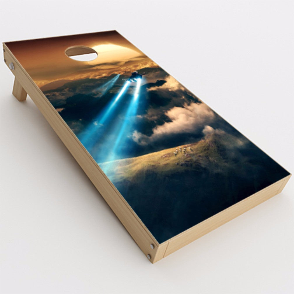  Speed Of Sound At Sunset Cornhole Game Boards  Skin