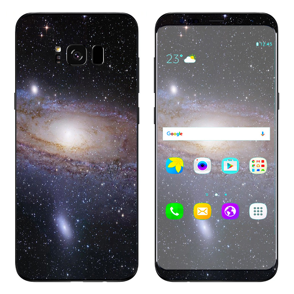  Solar System Milky Way Samsung Galaxy S8 Plus Skin