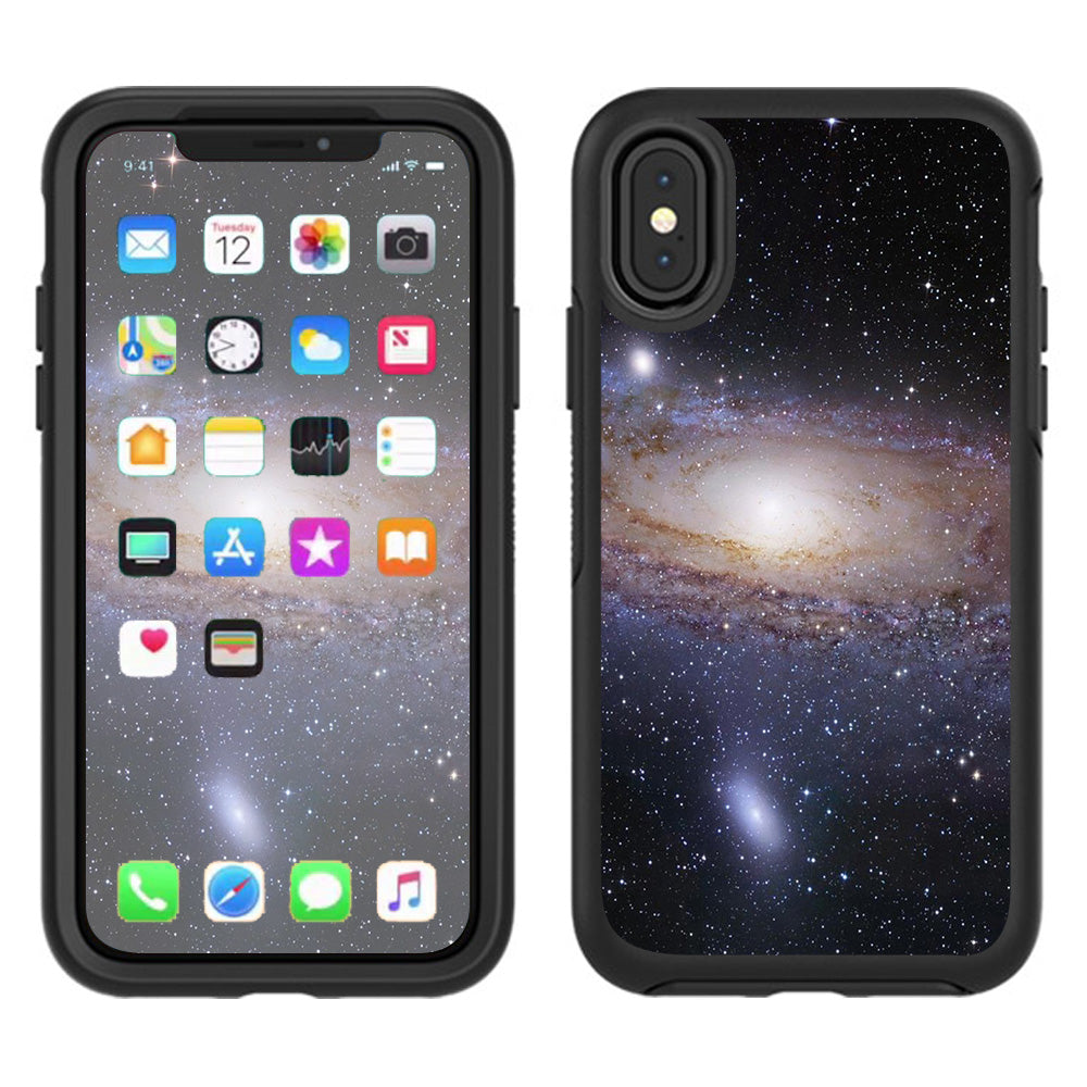  Solar System Milky Way Otterbox Defender Apple iPhone X Skin