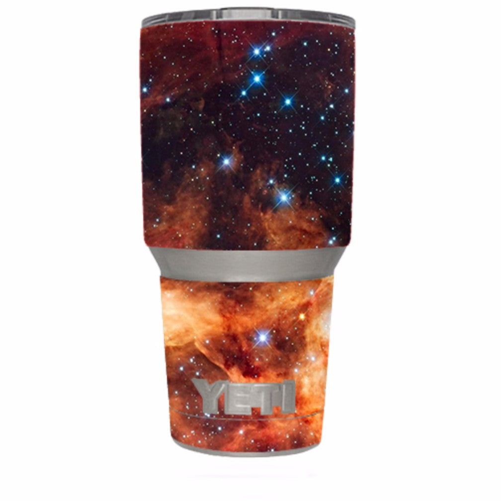  Space Storm Yeti 30oz Rambler Tumbler Skin